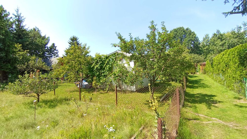 Działka Ogródek ROD Relaks Pruszków 262 m2 z domkiem