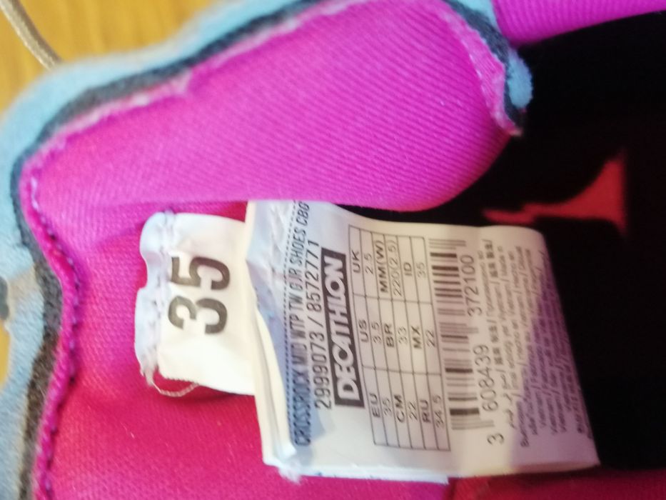 Buty zimowe dziecięce, rozm. 35