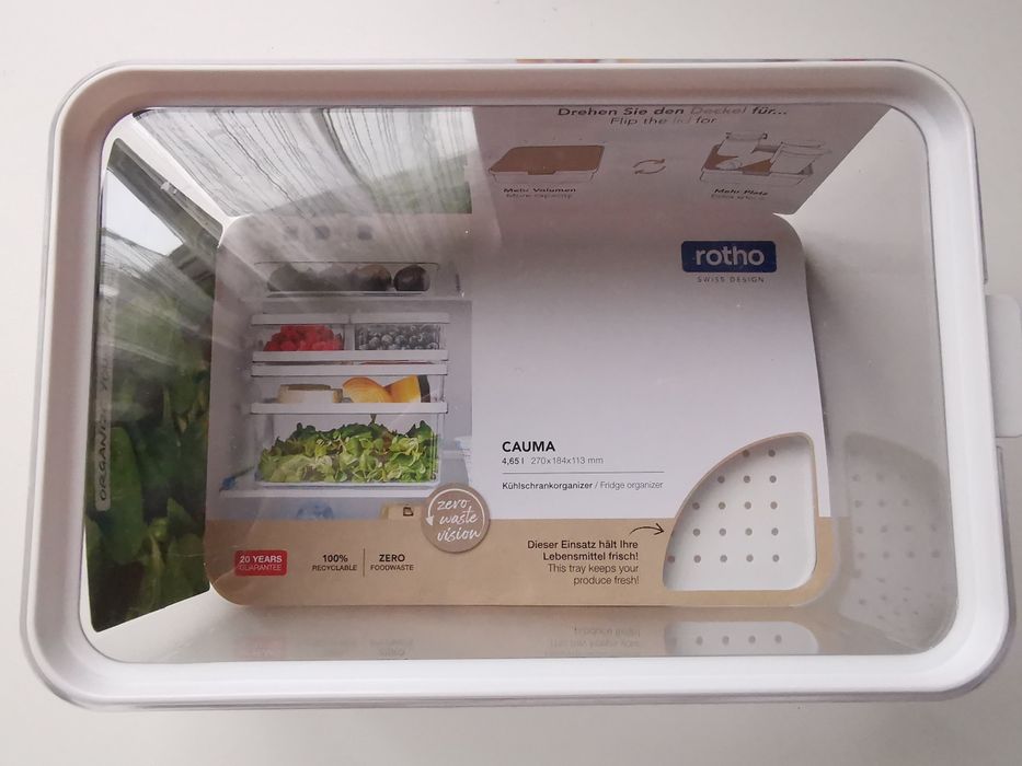 3 organizery do lodówki Rotho Cauma