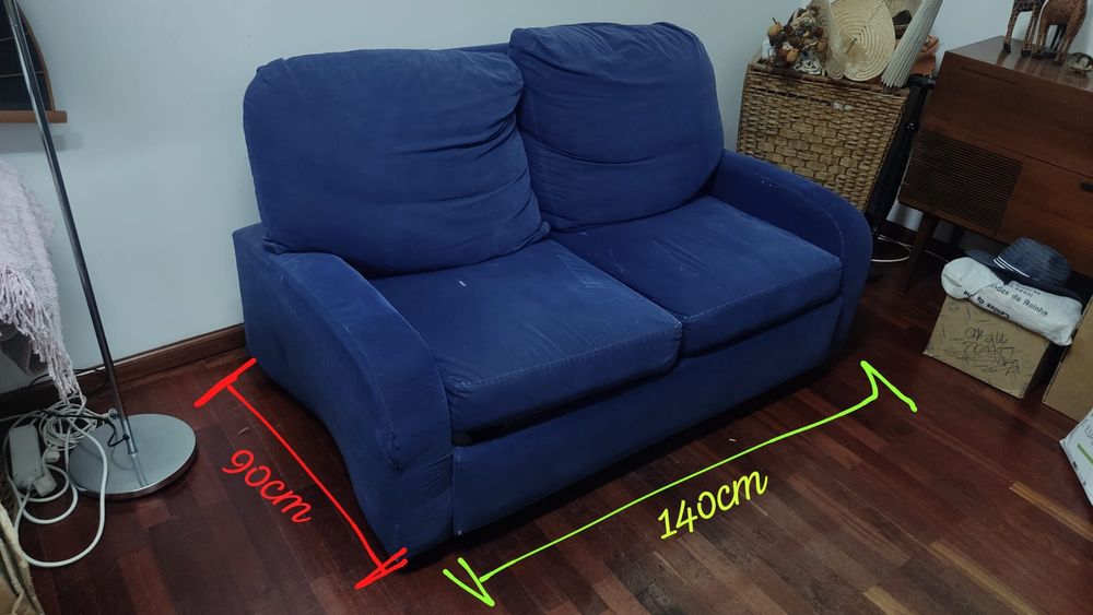 Sofá cama 2 lugares