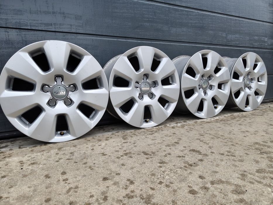Alufelgi 16" 5x112 Audi A6 C5 C6 C7 A4 B6 B7 B8 66,6mm VW Skoda Seat
