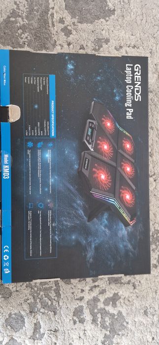 Podkładka chłodząca laptop do 17"