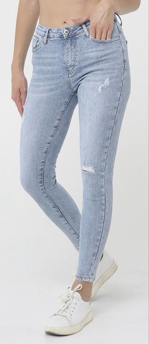 Літні голубі джинси XL