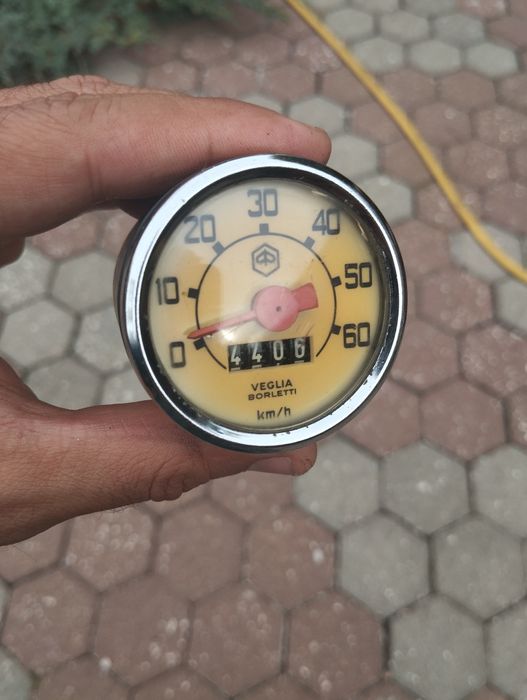 Conta km antigo vespa 50s 50