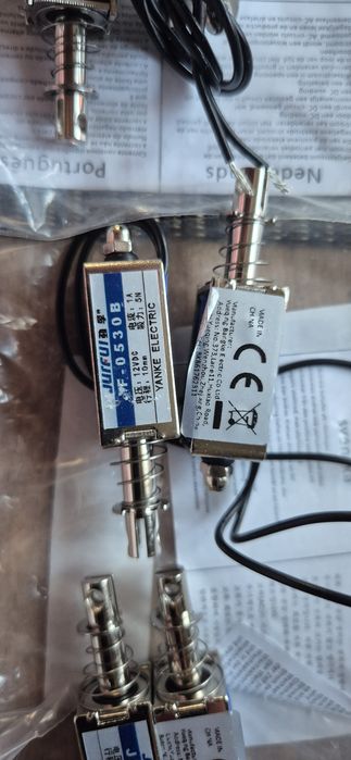 Elektromagnes liniowy 6szt 12V,2szt 6V