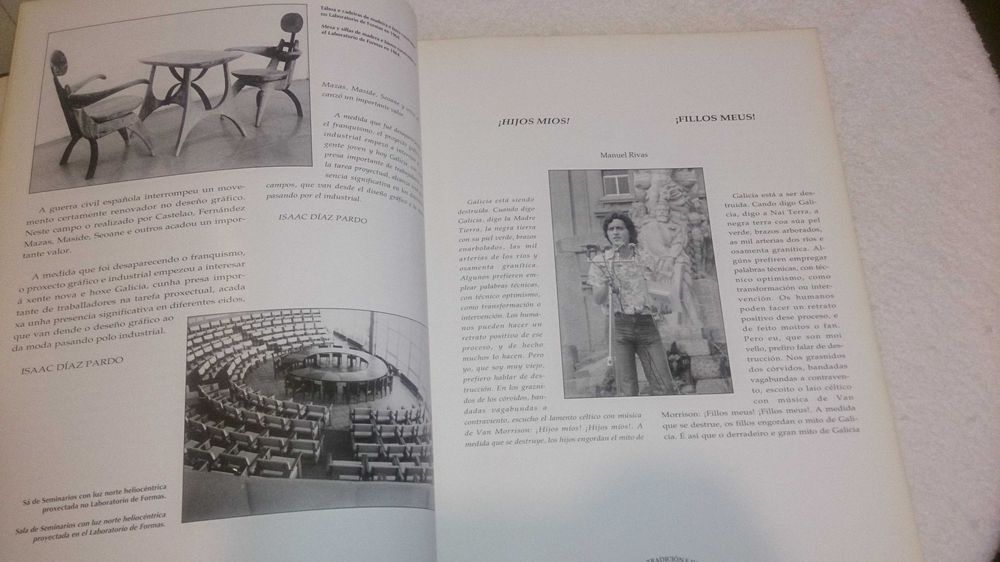 galicia: tradicion e deseño (pilar corredoira, artes plásticas) 1991