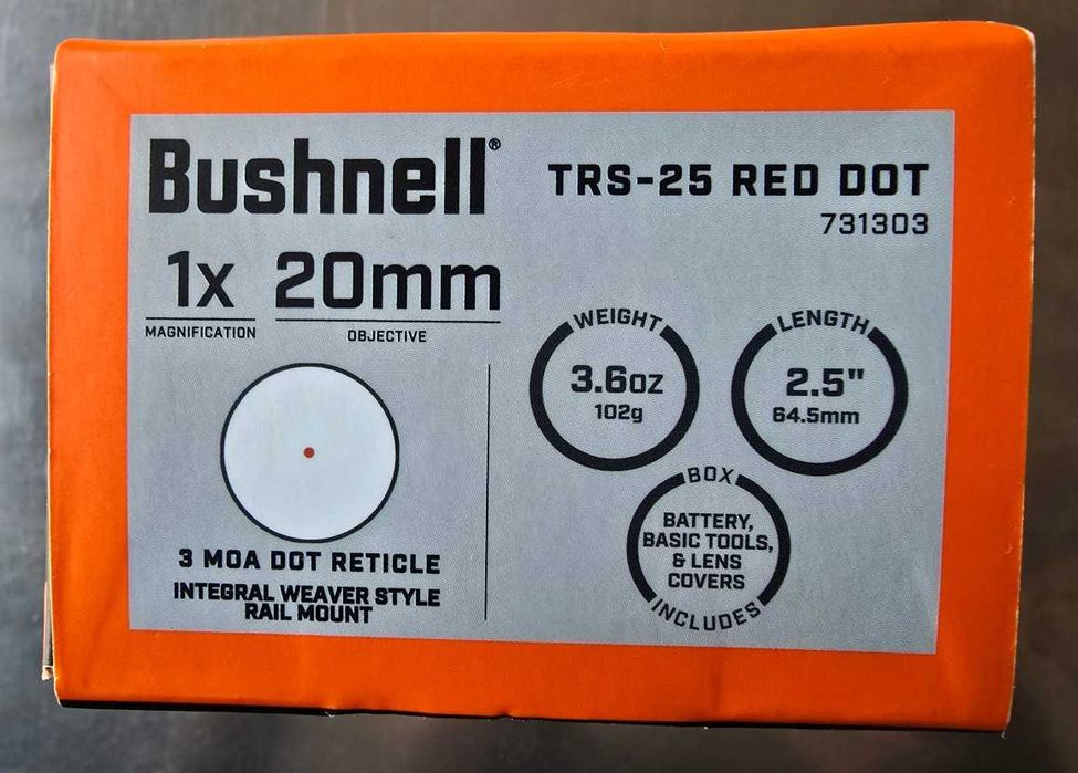 Ponto vermelho Bushnell TRS-25