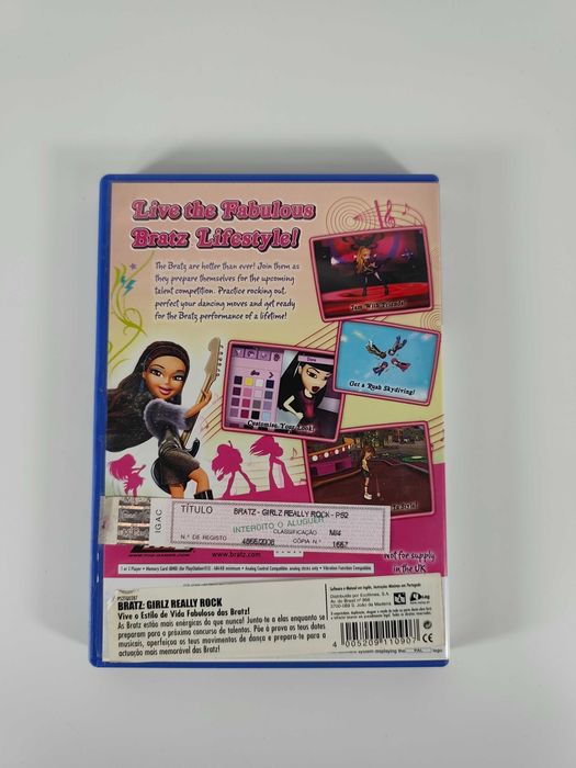 Bratz: Girls Really Rock Playstation 2 PS2