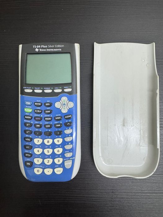 Lote de 2 calculadoras Texas Instruments TI-84 Plus Silver Edition – Para peças/Reparação
