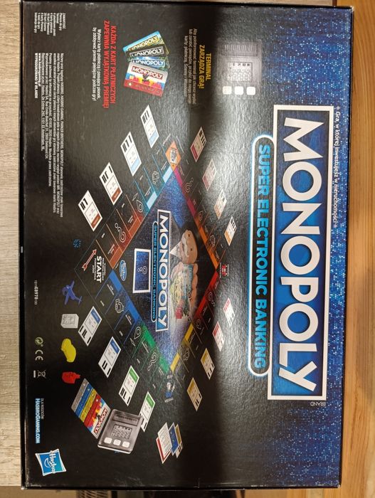 Monopoly Super Electronic Banking. Kompletna i zadbana.