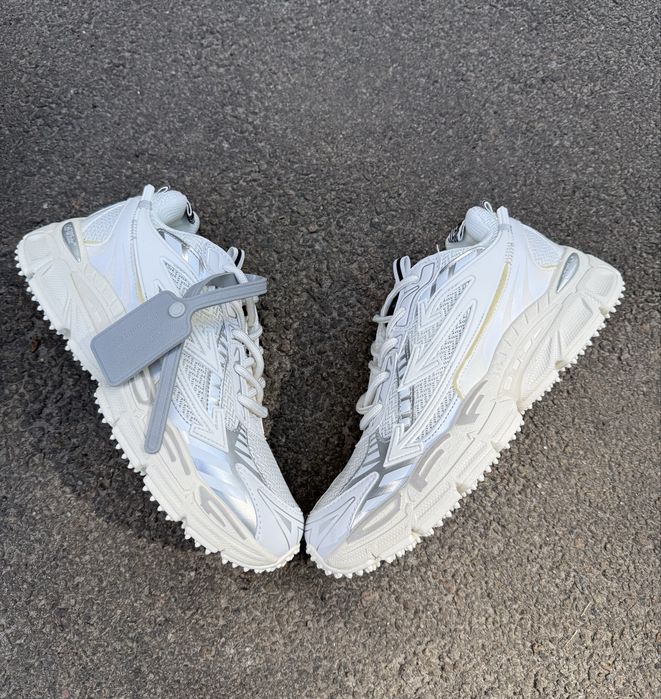 Кросівки Off White Be Right Back / Кросівки Офф Вайт Білі