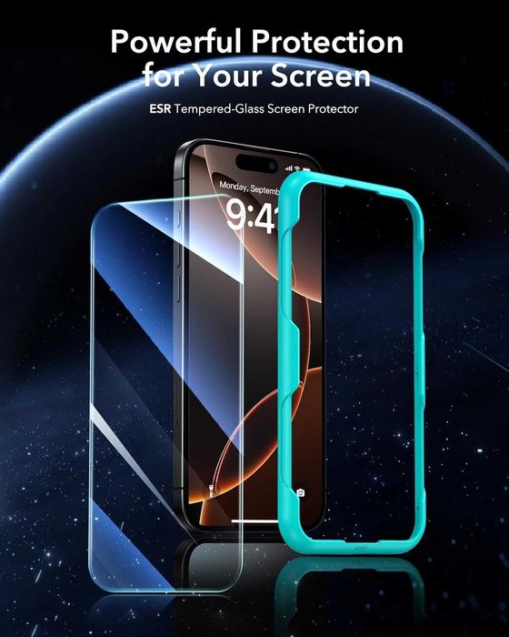 Защитное стекло ESR Стекло для iPhone 16 Pro Max (3 шт)