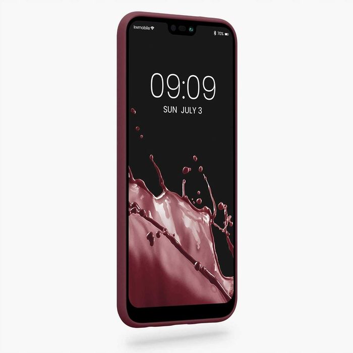 kwmobile Etui kompatybilne z Huawei P20 Lite – miękkie, cienkie