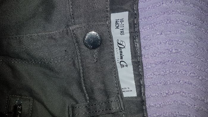 Calças Novas Primark sem uso - 10-11 anos - Portes incluidos
