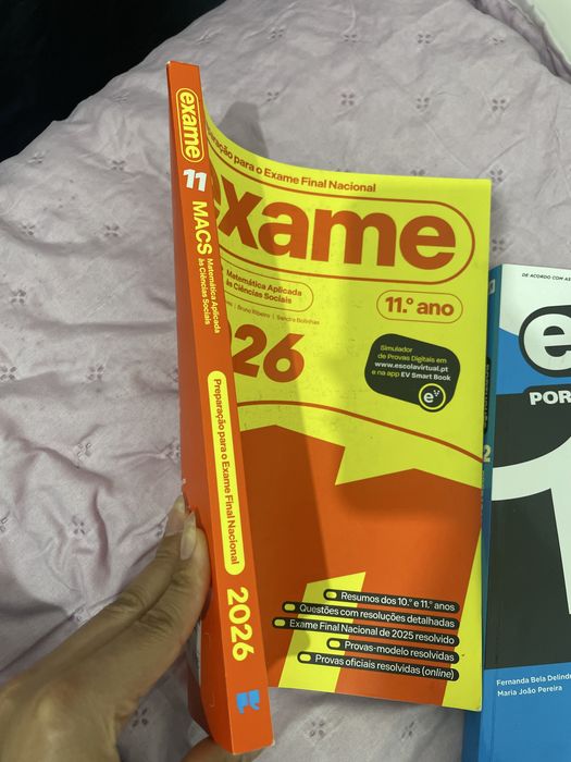 Livros Preparatórios Para Exame Nacional (2026)