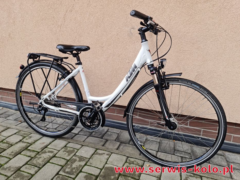 Rower damski crossowy damka KTM koła 28 SHIMANO DEORE XT okazja alu