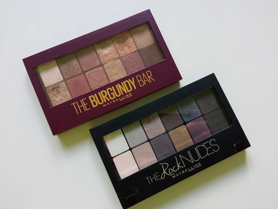 Maybelline New York, The Burgundy Bar, paleta 12 cieni do powiek