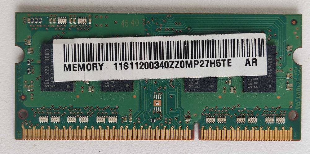 Процесор Intel Core i5 2410M (SR04B), оперативна пам'ять DDR3 2Gb, 4Gb