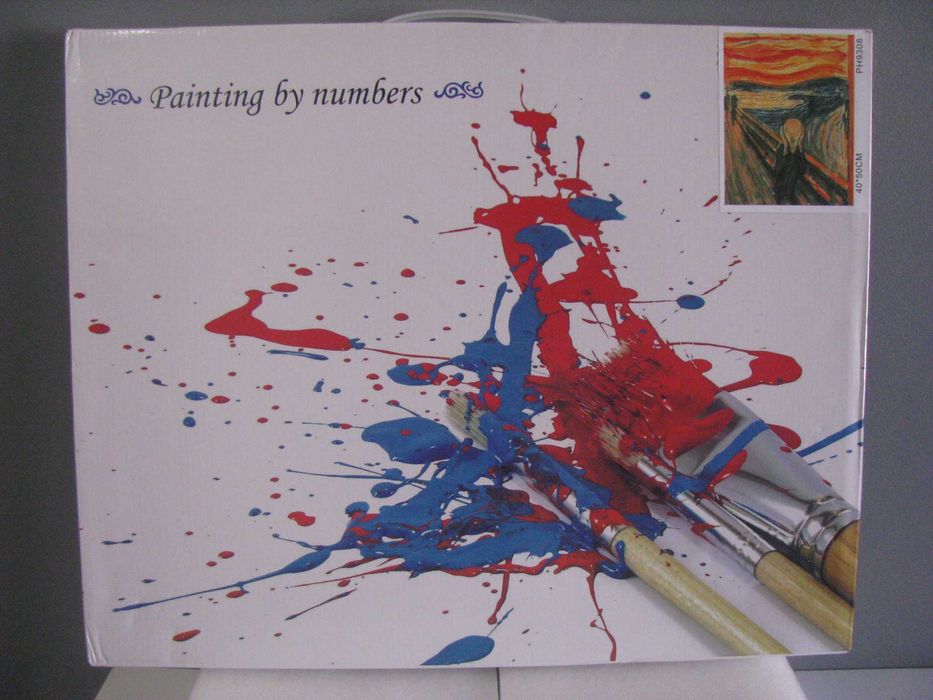 Zestaw do malowania po numerach obraz 40x50CM podobrazie