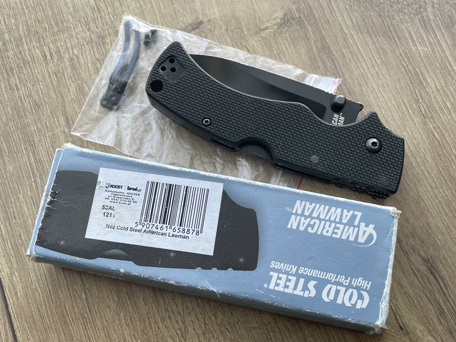 Cold Steel American Lawman, stare noze