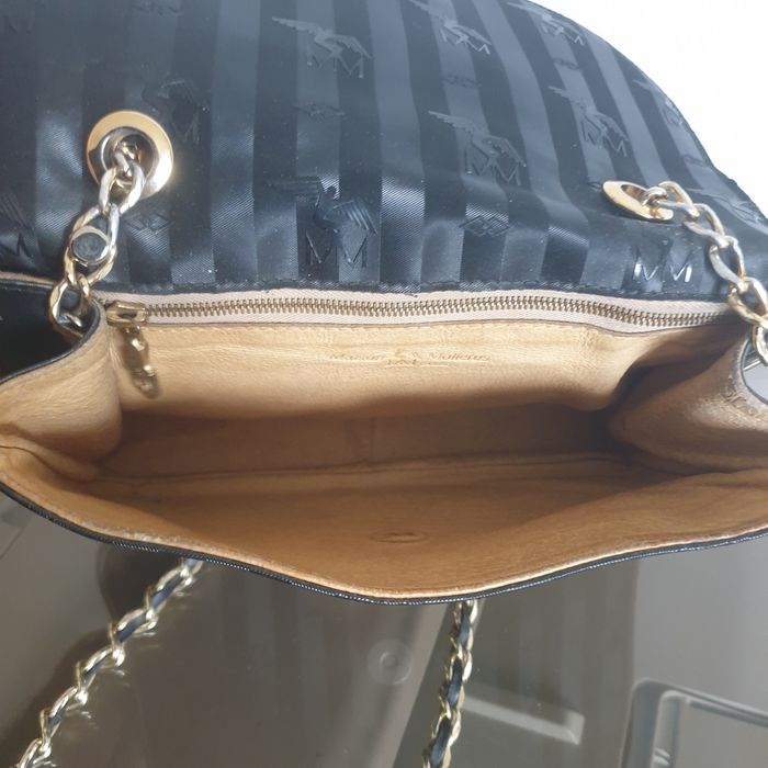 MAISON MOLLERUS Czarna torebka na ramię