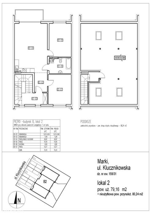 Bliskie Marki 129,16m2 duże poddasze