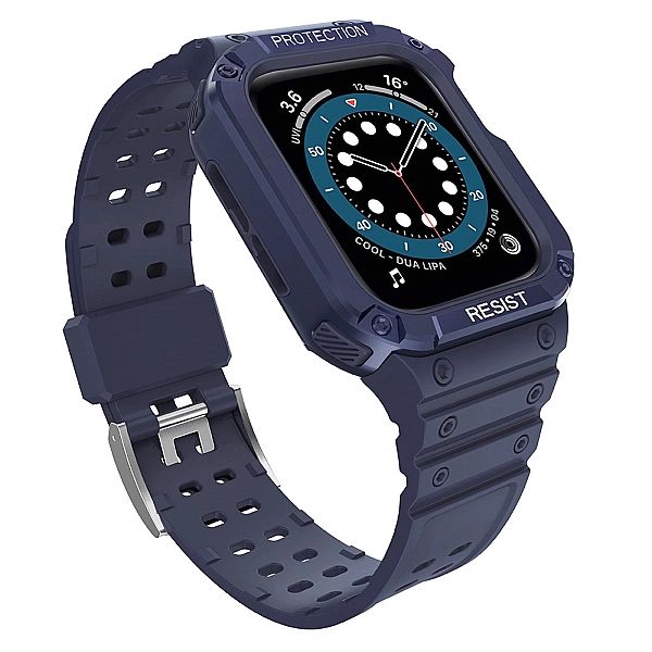 Protect Strap Band opaska z etui do Apple Watch 7 / 6 / 5 / 4 / 3 / 2