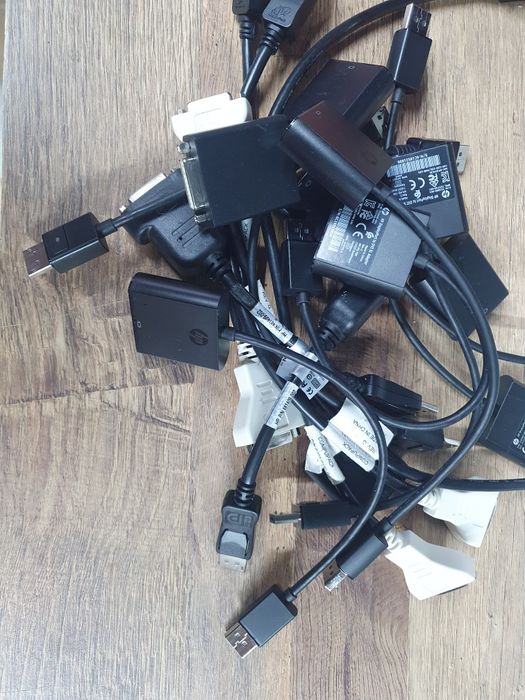 Перехідник адаптер Displayport to DVI-D HP Fujitsu оригінал
