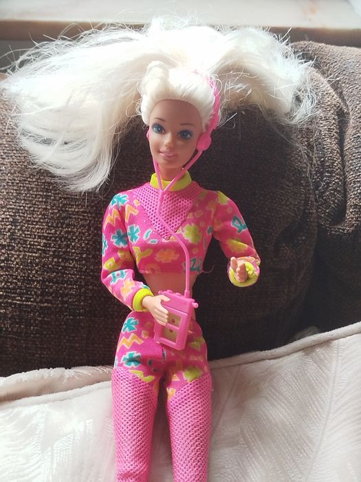 Boneca Barbie modelo ginasta