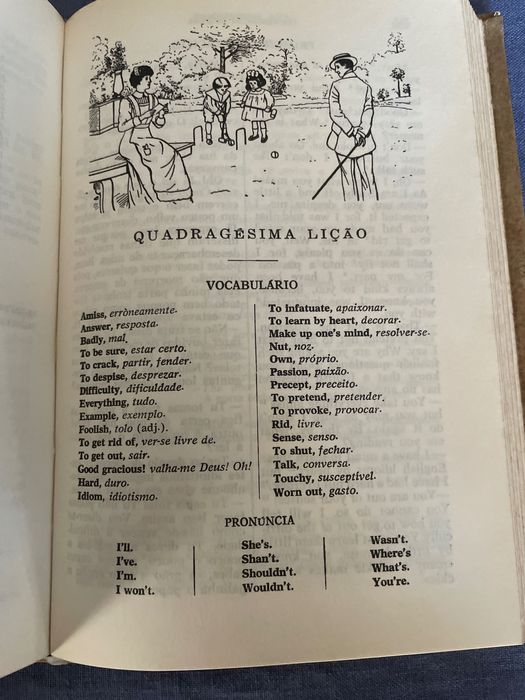 The teacher at home, lições de inglês