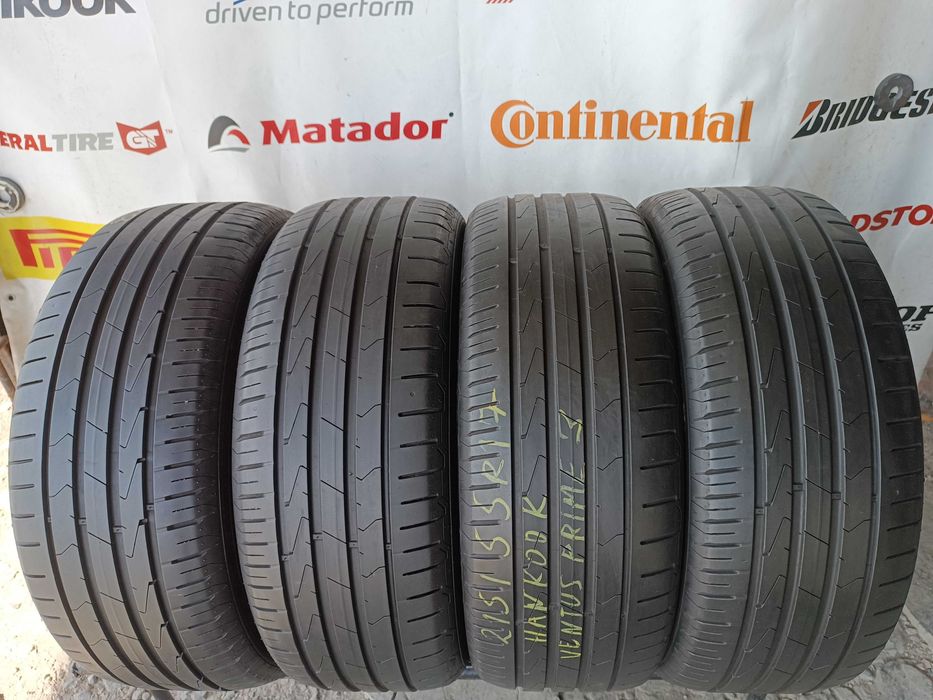 Літні шини 215/55 R17 Hankook ventus prime 3