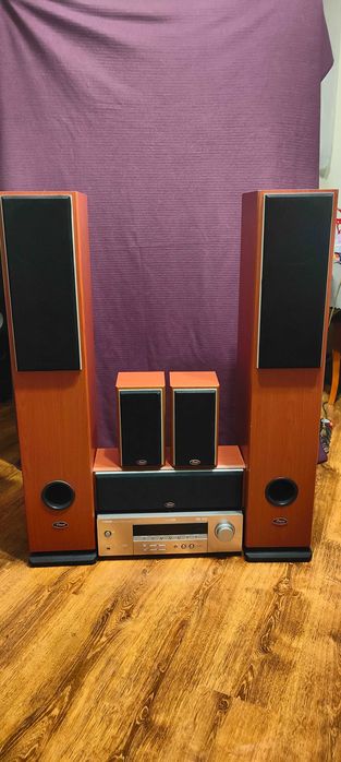 Amplituner Yamaha RX-V359 + głośniki Prism