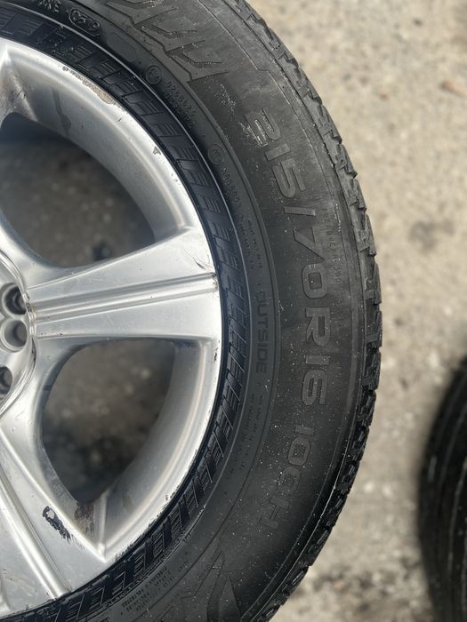 Продам диски с резиной 215/70/16