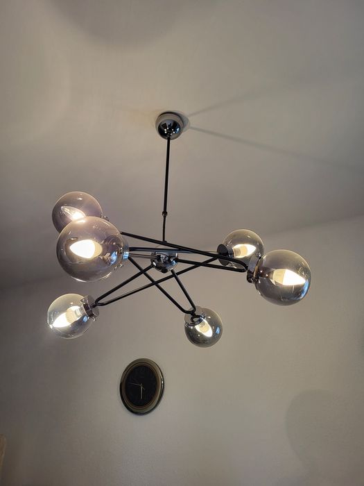 Lampa loftowa 6 punktów. Bardzo ładna. Nowa