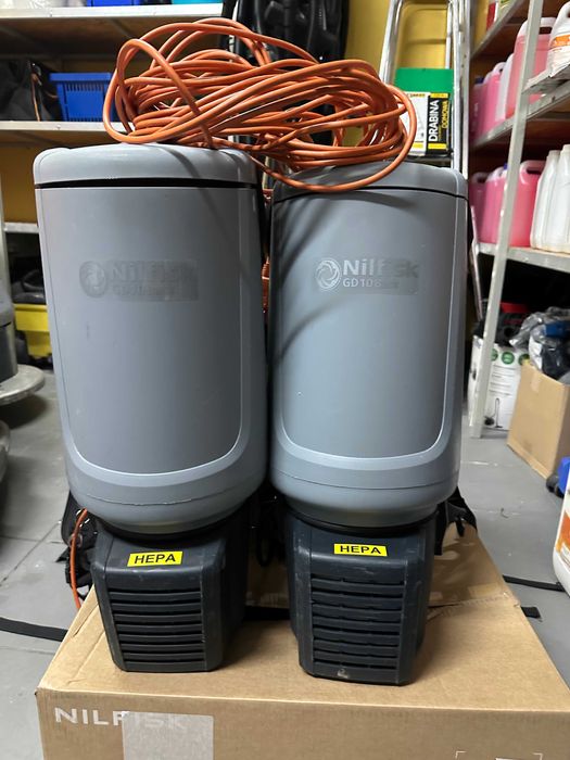 odkurzacze plecakowe