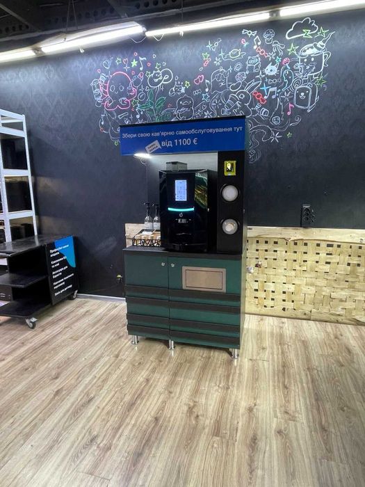 Мобильная кофейня / Bianchi / Кофейня самообслуживания / Бизнес / Кофе