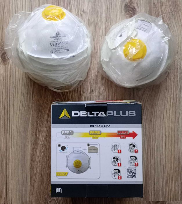 Maski Deltaplus FFP2 - 16 szt.