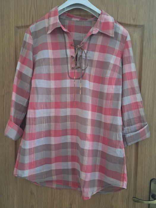 Koszula damska z regulowanym rękawem