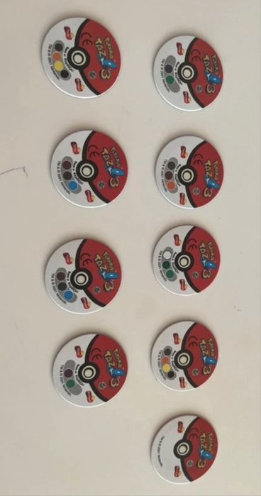 Tazos Pokemon 3 - 3D