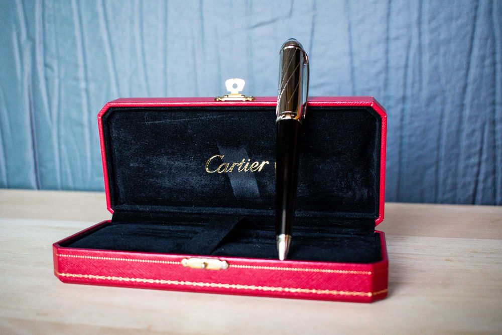 Caneta esferográfica Cartier - NEGOCIÁVEL