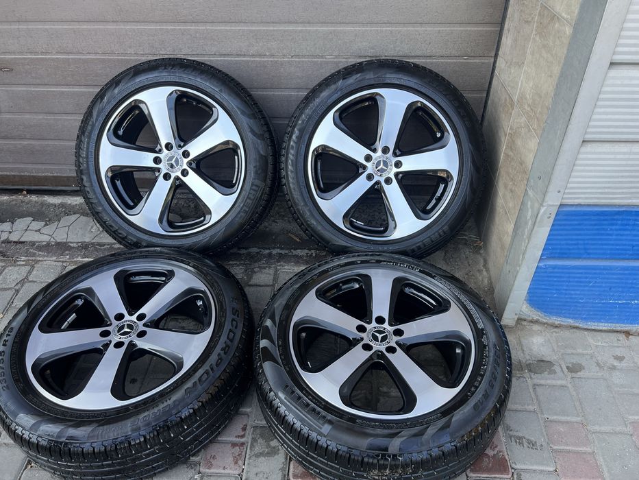 Оригінальні диски с резиною  R19 MERCEDES OEM A2534011000