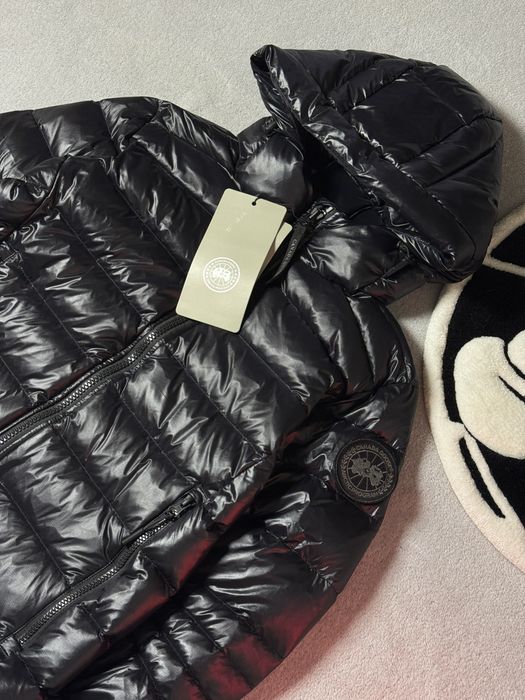 На руках!!! Пуховик Canada Goose Crofton Hoody "Black Label" S-L