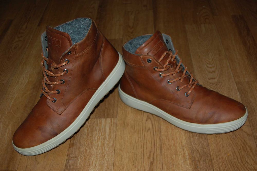 Черевики на хутрі 45 р Ecco