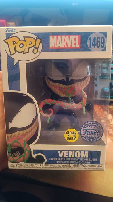Venom 1469 GITD Marvel Venom/ Spider-Man Funko POP! Vinyl