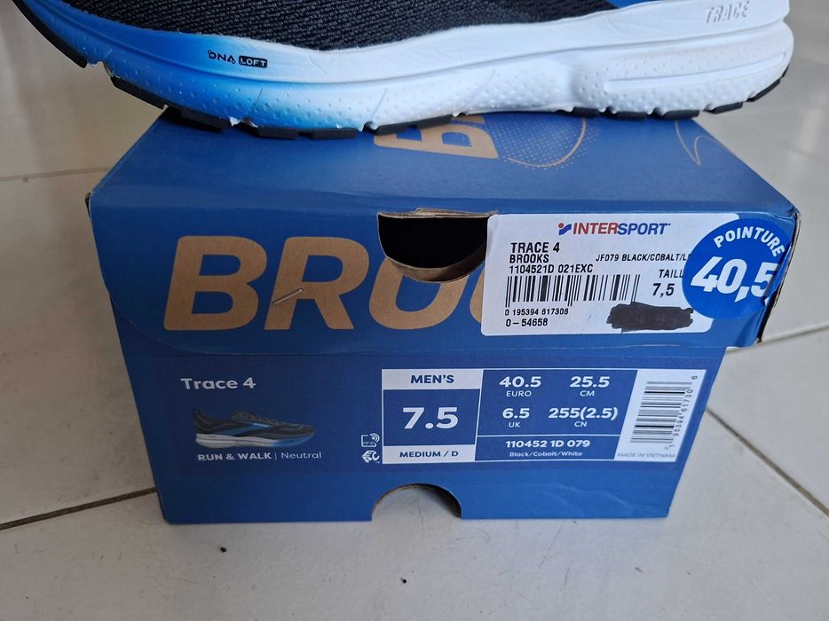 Ténis Brooks Trace 4 - Nr 40,5