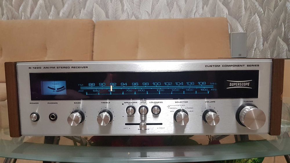 Усилитель/ресивер Superscope/Marantz/R-1220 stereo made in USA/TAIWAN