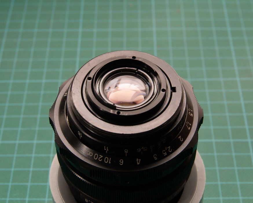 Lente Soviética Mir-1B 37mm f/2.8 Grande Angular