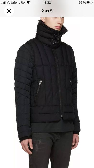 Мужская черная куртка Diesel W-Frankie