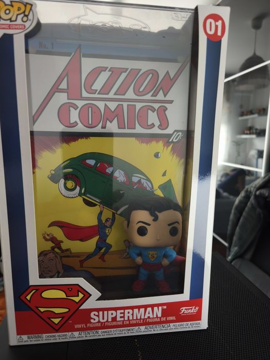 Funko Pop Comic Covers SuperMan 01