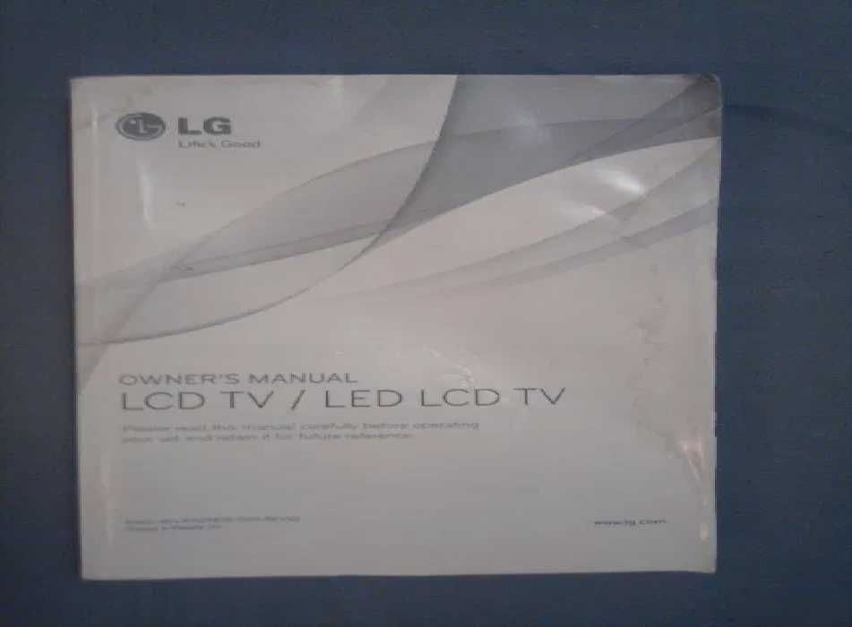 Instrukcja obsługi telewizora LG
